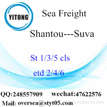 Shantou Port LCL Consolidamento A Suva